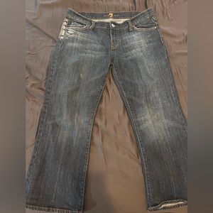 y2k 7 for all mankind bootcut jeans